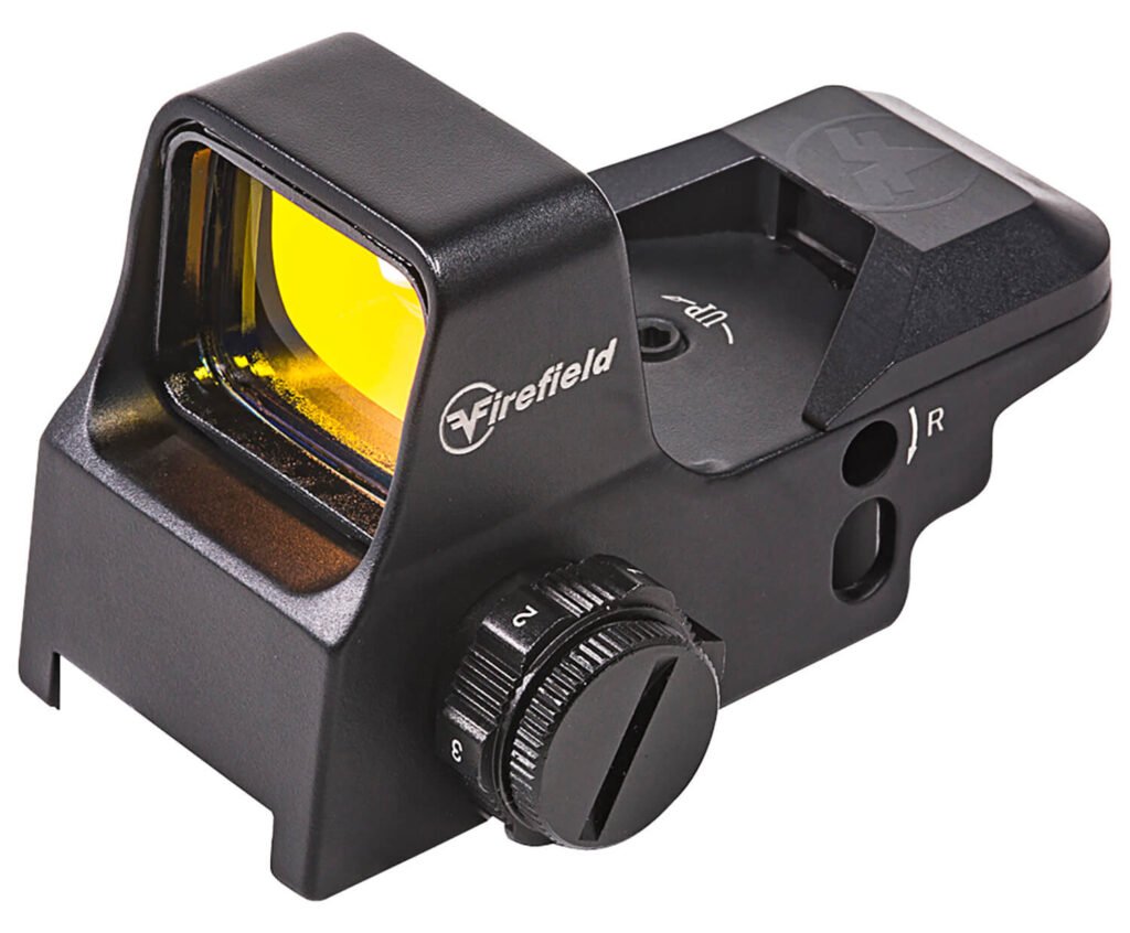Firefield FF26024 Impact XL Reflex Sight Matte Black 1 x 33 mm x 24 mm 3 MOA/5 MOA Red Dot Multi Reticle