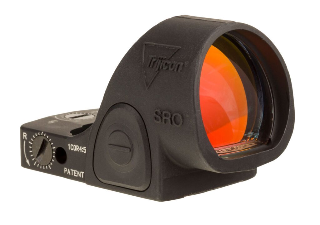 Trijicon 2500001 SRO  Matte Black 1 x 0.98" x 0.89" 1 MOA Red Dot