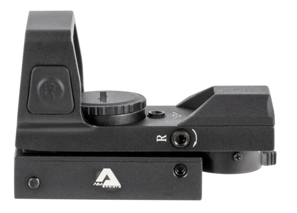 Aim Sports RT503F Full-Size Reflex Sight Matte Black 1x33mm Red/Green Multi Reticle