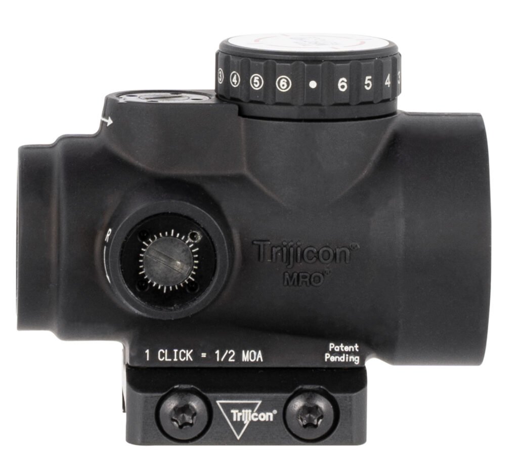 Trijicon 2200051 MRO HD Matte Black 1 x 25 mm 2 MOA Red Dot/68 MOA Circle Multi Reticle Low Mount