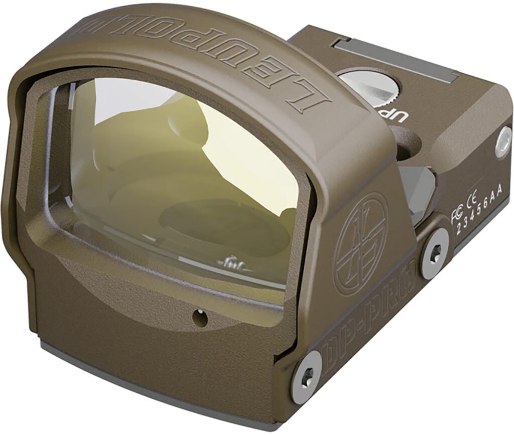 Leupold 179586 DeltaPoint Pro NV Flat Dark Earth 1 x 1.01" x 0.68" 2.5 MOA Red Dot