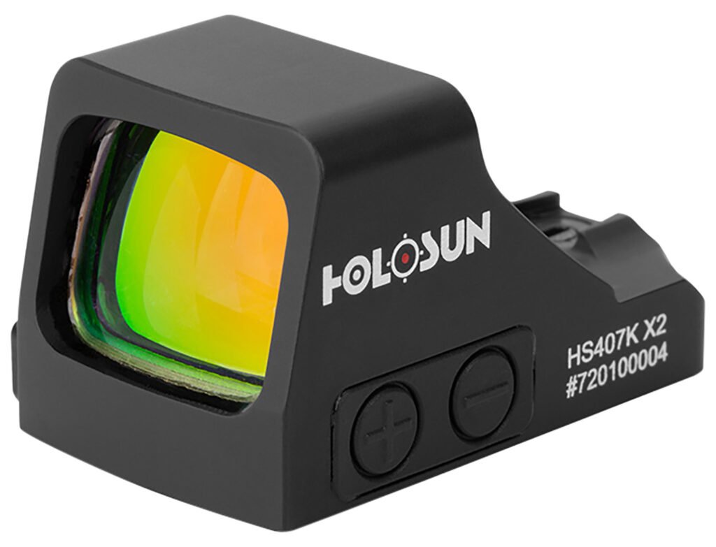 Holosun HS407KX2 407  Black Anodized 1 x 0.58" x 0.77" 6 MOA Red Dot